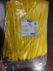 PANDUIT PLT4S-M4Y PAN-TY CABLE TIES 14.5" LENGTH PA6.6 YELLOW NEW BAG OF 1000