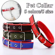 Adjustable Pet Collars Nylon Collars Bicolor Collars Dog Collars Pet Suppliesಇ