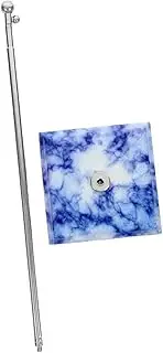 GANAZONO 1 Set Adjustable Mini Flag Holder with Base Flagpole Stand for National Flags Display for Conference Rooms Exhibitions and Home Decor
