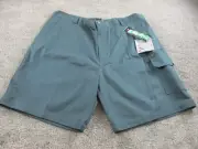 KingGee Tradie Shorts 112R W42 Cotton Green Outdoor Workwear New