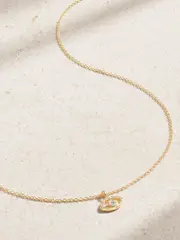 [Melissa Joy Manning] Melissa Joy Manning - 14-karat Recycled Gold Diamond Necklace - One size One size Gold