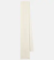 [Saint Laurent] Saint Laurent Cashmere scarf One Size white