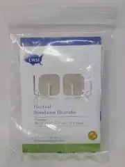 Brand New Sealed 12 EMSI 1.5" x 1.5" Electrical tens Stimulation Electrodes
