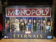 Monopoly Marvel Eternals Board Game with Collectible Tokens - NEW AND SEALED!!