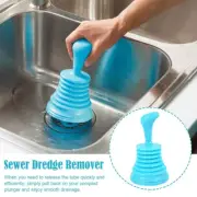 Manual Bathroom Powerful Plunger Drain Unblock Pipe Cleaner Sink