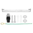1set Ceiling Light Plate 155x20x16mm Lighting Fixture Mounting Bracket