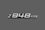PMC 189-1031 Side Cover Emblem Z900RS Z948RS Character, Left and Right Common 1 Piece