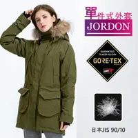 在飛比找momo購物網優惠-【JORDON 橋登】GORE-TEX 豐厚鵝絨長大衣(女大