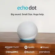 New Amazon Echo Dot (5th Gen) Smart Speaker with Alexa White FAST SHIP