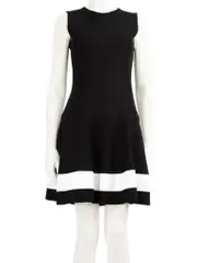 Black Stripe Detail Dress