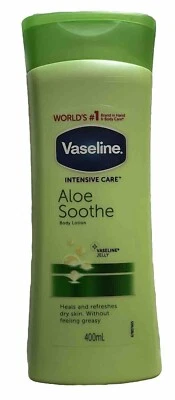 VASELINE INTENSIVE CARE ALOE SOOTHE NON GREASY LOTION- 400ml