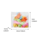 35pcs/set Mini Cookie Cutter Home Kitchen Press DIY Fruit Forks For Kids