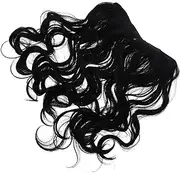 Mikinona Wavy Hair Extensions Clip on Hair Extensions for Women Real Human Hair Clip
