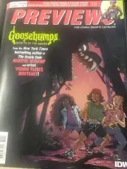 NEW BEAUTIFUL ''PREVIEWS'' THE COMICS SHOP'S CATALOG #382 GOOSEBUMPS, TRUTH MORE