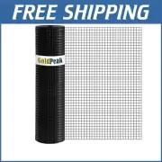 Heavy-Duty 36'' x 100' Black Wire Rolls - Ideal for Chicken Runs and Gardens
