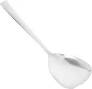 GOOHOCHY Stainless Steel Rice Spoon Kitchen Serving Scoop with Comfortable Grip for Home and Restaurant Use and Easy to Clean Kitchen Accessory