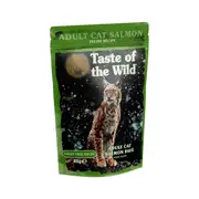 Taste Of The Wild Salmon with Chicken Pate Wet Cat Food Pouch 85gx12