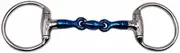 AMKA Sweet Iron Olive Head Snaffle Bit Double Broken Thickness 14 mm Rings 65 mm