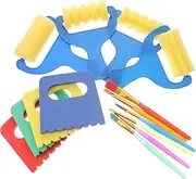 Hohopeti 1 Set Paint Scraper Brushes Pen Scrapers Lightweight Art Tools for Kindergarten Graffiti Early Learning Creative Painting Imagination Development
