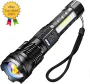 A76 Rechargeable Flashlights 2000 High Lumens - Brightest LED Flash Light 7 Mode