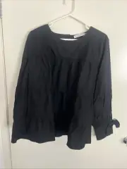 Atmos & Here Rachel Tiered Top 24 Cotton Blouse