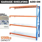 GARAGE SHELVING - Add-On Bay - 2m Steel Longspan Storage Racking Warehouse