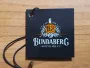 Bundaberg Rum MDC 1 necktag 10 year old genuine bundy