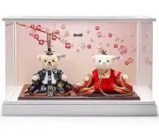 Steiff Teddy bear Japanese Hina Doll Yuki Usagi New with Original case From JP