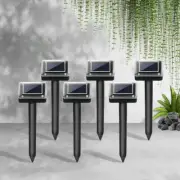 6 X Ultrasonic Snake Repeller Solar Powered Wireless Pest Repellent UV Resistant