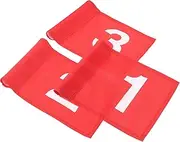 POPETPOP Lightweight Golfing Flags 3pcs Training Aid Numbered Course Supplies Improve Your Putting Accuracy