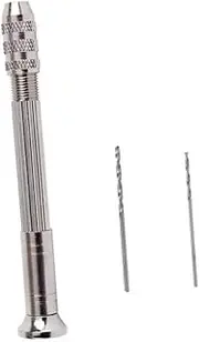 Baluue 1 Set Nail Hand Drills Handhold Piercing Tool Nail Art Supply for Charm