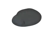 Italplast Mouse Pad with Gel Wrist Support (Black)