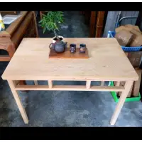 在飛比找蝦皮購物優惠-台灣檜木桌子，泡茶桌，多功能桌子