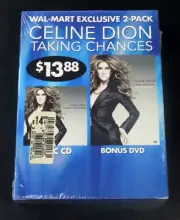 Celine Dion: Taking Chances Wal-Mart Exclusive 2-Pack CD/DVD Factory Sealed