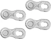 ULTECHNOVO 2pairs Chain Connector for Mountain Bike Speed Quick Release Link Buckle Easy to Install Joint for Enhanced Safety and Performance