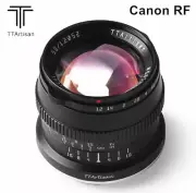 TTArtisan 50mm F1.2 APS-C Manual Focus Lens for Canon EOS RF mount R5 R6 R7 R10
