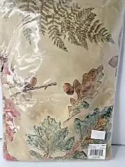 1997 Fashion Industries Fashion Classics Square Tablecloth Fall Leaves 52x52”