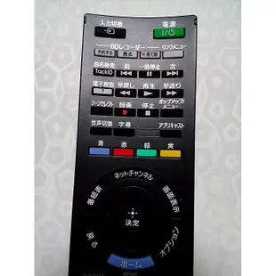 日本SONY原廠液晶電視遙控器RM-JD024日規內建 BS / CS / 地上波 RM-CD018 RM-CD022