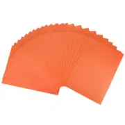 Orange Glitter EVA Foam Sheets 11 x 8 Inch 2mm Thick for Crafts DIY 24 Pcs