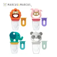 在飛比找momo購物網優惠-【MARCUS&MARCUS】動物樂園3合1蔬果咬咬輔食組(