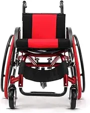 Rolling Walkers Portable Wheelchair Wheel Chair Lightweight Folding Rehab Chair Transport Wheelchair Convenience Elderly Mobility Device Self-Propelled Wheelchair
