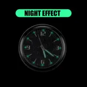 Luminous Car Clock Stick-On Digital Watch Quartz Clock Auto Interior Accessories (for: Audi)