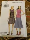 Vogue Pattern 9020 Very Easy Dress Sizes A5 6 8 10 12 14