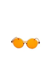 Logo logo sunglasses 58 Orange