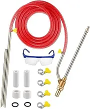 LOPUNER 1 Set High Pressure Sandblasting Tool Kit and Paint Removal Project Supplies Compatible with Various Pickup Tubes Accessories for Efficient Cleaning