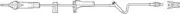 Baxter 2H6401 Interlink 10 Drops/mL Drip Rate 76 Inch Tubing 1 Port Case of 48