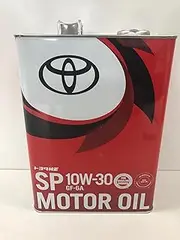 Toyota Genuine Motor Oil SP 10W-30 1.1 gal (4 L), Model Number: 08880-13805