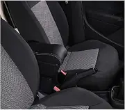 Auto Armrest Box for Opel for Corsa D Car Armrest Storage Box Interior Modified USB Car Interior Armrest Box Car Accessories(Black,A3)