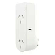 Brilliant Smart Cannes Double Wifi Plug with USB A & C Charger