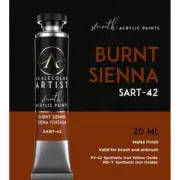 SCALE75 Burnt Sienna Ochre Acrylic Paint 20ml Tube